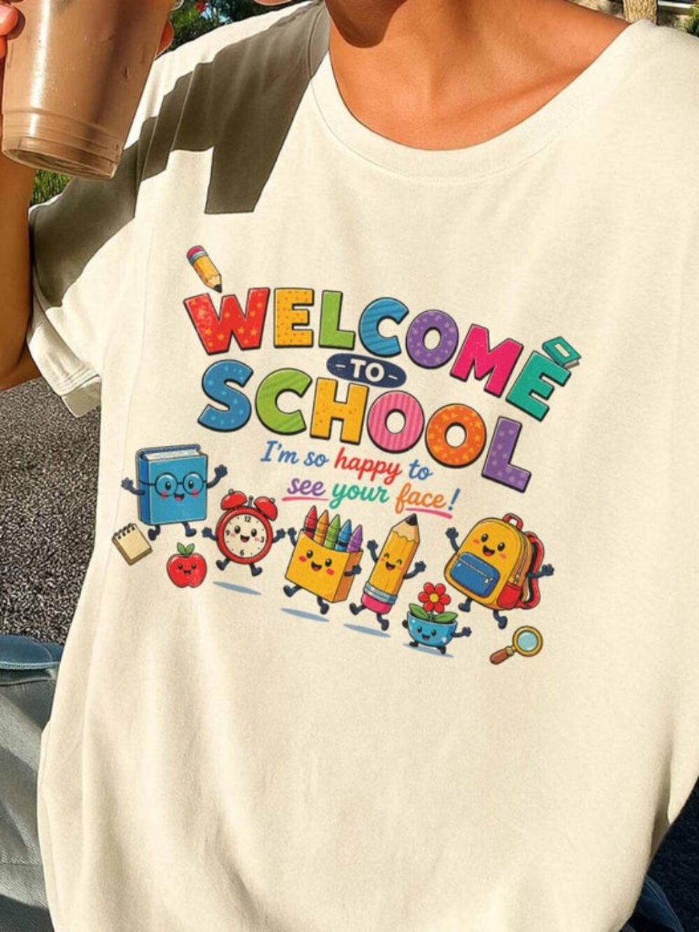 Back to School Shirt, Welcome to School Teacher Shirt